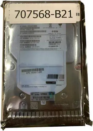 HP 300GB 6G SAS 15K 3.5 DP SC Ent Hard Drive HDD 700937-001 (707568-B21)