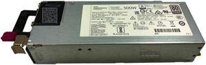HPE 500W FlexSlot Platinum HotPlug Low Halogen Power Supply Kit G10 (865408-B21)