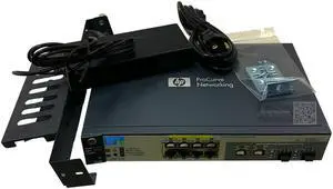 HP 2615-8-PoE Switch + PSU + Shelf Bundle (J9565A)