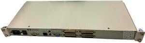 HP Rackmount 4-Port RJ-45 1600x1200 10x PS/2 VGA KVM Console Switch (J1473A)