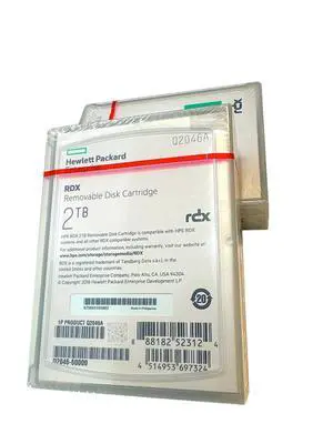 HPE HP RDX 2TB Removable Disk Cartridge RHDD 759488-001 (Q2046A) HPE HP RDX 2TB Removable Disk Cartridge RHDD 759488-001 (Q2046A)
