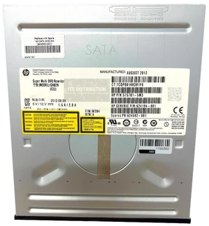 HP Internal DVD-Writer Jack Black DVD-RAM Support 624592-001 (624192-B21) HP Internal DVD-Writer Jack Black DVD-RAM Support 624592-001 (624192-B21)
