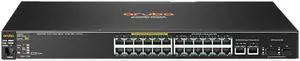 HPE Aruba 2530-24-PoE+ Managed Switch - 24 Ethernet Ports & 4 Gigabit SFP Ports HPE Aruba 2530-24-PoE+ Managed Switch - 24 Ethernet Ports & 4 Gigabit SFP Ports