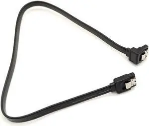 Super Speed 40CM SATA 3.0 Cable 6GB/S SATA III Cable Straight to Angled Signal Cables Flat Data Cord for HDD SSD Super Speed 40CM SATA 3.0 Cable 6GB/S SATA III Cable Straight to Angled Signal Cables Flat Data Cord for HDD SSD