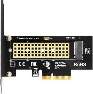JEYI SK4 M.2 NVMe SSD NGFF TO PCIE X4 Adapter M Key Interface Card Suppor PCI Express 3.0 x4 2230-2280 Size m.2 FULL SPEED
