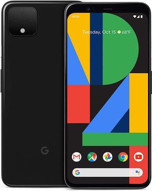 Refurbished Google Pixel 4 XL 64GB Unlocked Smartphone with 63 Display 64GB6GB RAM Memory Just Black