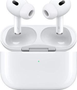 Refurbished Apple AirPods Pro 2nd generation Noise Cancelling True Wireless Earbuds with USBC MagSafe Charging Case