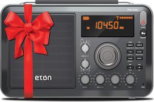 Eton Elite Field AM/FM/Shortwave Desktop Radio with Bluetooth