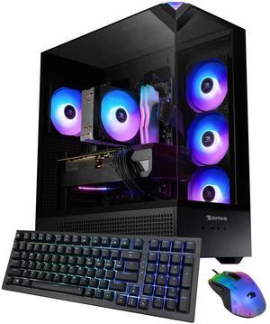 iBUYPOWER Element 9 Black Gaming PC Desktop - Intel Core i9 14900F - NVIDIA GeForce RTX 5060Ti 8GB - 32GB DDR5 RGB - 1TB NVMe SSD - EBI9N56T01