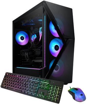 iBUYPOWER Slate 8 MESH Gaming PC Desktop - AMD Ryzen 7 7800X3D - AMD Radeon RX 7700 XT 12GB - 32GB DDR5 RGB - 1TB NVMe SSD - SMA7R77XT02