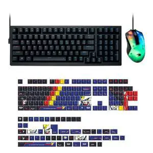 iBUYPOWER MK9 RGB Mechanical Gaming Keyboard + Chimera KM7 Mouse + HYTE Mobile Suit Gundam Wing Keycap Bundle iBUYPOWER MK9 RGB Mechanical Gaming Keyboard + Chimera KM7 Mouse + HYTE Mobile Suit Gundam Wing Keycap Bundle