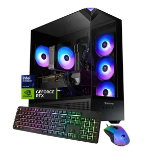 iBUYPOWER Element Gaming PC Desktop Computer Intel Core Ultra 7 265F CPU, NVIDIA GeForce RTX 5060Ti 8GB GPU, 32GB DDR5 RAM, 2TB NVMe SSD, Windows 11 Home, Keyboard, Mouse Black iBUYPOWER Element Gaming PC Desktop Computer Intel Core Ultra 7 265F CPU, NVIDIA GeForce RTX 5060Ti 8GB GPU, 32GB DDR5 RAM, 2TB NVMe SSD, Windows 11 Home, Keyboard, Mouse Black