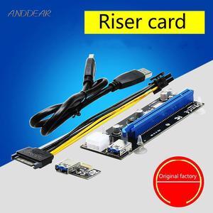 Extreme pci-e 1X to 16X extension cable PCIe graphics adapter cable USB sata to usb ethernet wall plate