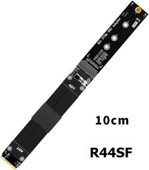 M.2 NVMe SSD Extension Cable Solid Drive Riser Card R44SF/R24SF M2 to PCI-Express 3.0 X4 PCIE Full Speed 32G/bps M Key Extender