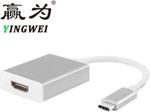 Type C( Thunderbolt3 Compatible) to HDMI  Adapter USB 3.1 Aluminum Type-C for MacBook Chromebook Pixel Yoga 900 Lumia 950 950XL