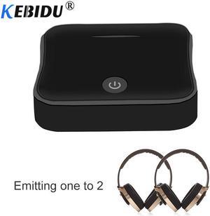 kebidu Bluetooth 5.0 Transmitter Receiver Wireless Adapter aptX HD Low Latency Audio 3.5mm Aux/RCA&Optical for TV/Headphone/Car