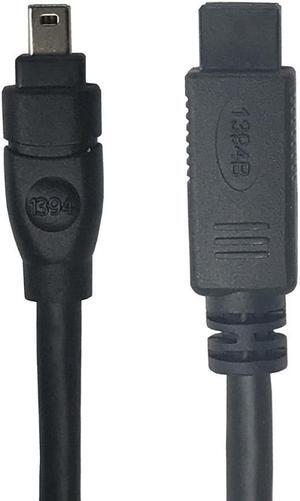 FireWire 800/Firewire 400 Cable - IEEE 1394 High Speed Firewire 9 Pin to 4 Pin Cable for MacBook 1.8M 3M 4.5M 6FT 10FT 15FT (3m)
