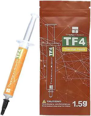 TF4 1.5g Thermal Paste 9.5 W/mK CPU Cooling Paste Notebook Silicone Grease Graphics Card Silicone Grease with Tool TF4 1.5g Thermal Paste 9.5 W/mK CPU Cooling Paste Notebook Silicone Grease Graphics Card Silicone Grease with Tool