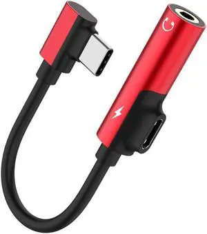 1Pcs Usb Type C To 3.5mm Jack TypeC Audio Splitter Headphone Cable Earphone Aux 3.5 Adapter Charger Usb c For Xiaomi Mi6 Mix2 Huawei