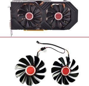 Original 95mm CF1010U12S FDC10U12S9-C 4PIN RX580 GPU Fan For XFX AMD Radeon RX 580 590 RX580 RX590 Graphics Card Cooling Fan