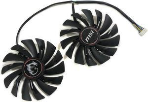 PLD10010B12HH PLD10010S12HH GPU Fan For MSI RX480/580/470/570 GTX950/960/970/980/1060/1070/1080/1080Ti R9 290X/280X/270X Cooling