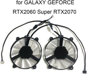 Computer GPU Graphics Card Fans For GALAXY GeForce RTX2060 Super RTX 2070 2pcs FY09015M12LPA 12V 0.45A replacement Cooler fan