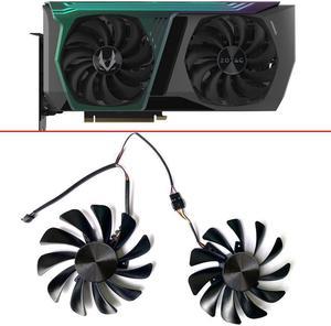 95MM CF1010U12S For ZOTAC GAMING GeForce RTX 3070 AMP HOLO Dual Graphic Video Card Fans GA92S2U 4PIN GPU RTX3070 Cooling