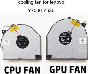 Computer Fans CPU Cooling Fan For Lenovo Legion Y7000 Y530 Y530-15ICH DFS200105BR0T Notebook PC GPU Cooler Radiato4 wire New