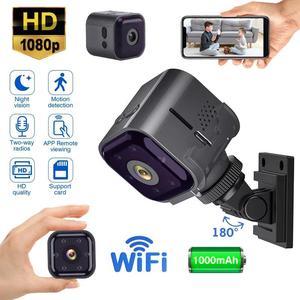 HD 1080P Ultra Long Standby WiFi Mini Cameras Low-Power Night Vision Mobile Detection Wireless Intelligent Surveillance Cameras