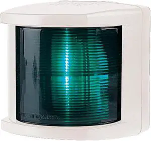 Hella Marine Starboard Navigation Light - Incandescent - 2nm - White Housing - 12V