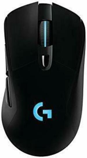 Logitech G703 LIGHTSPEED Wireless Gaming Mouse  PMW3366  Cable/Wireless  Radio Frequency  Black - USB  12000 dpi
