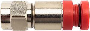 Amphenol TFC-QC2QS-59U-3LC-RED RG59 Coaxial Compression Connector (50 Pack)