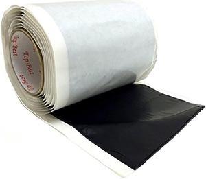 Bishop Tape Seal Mastic 6.5 x 10 FT Tacky Black Flexible Large Pitch Pad PV2665