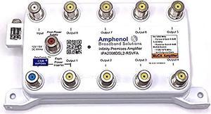 Amphenol TV Antenna Amplifier Signal Booster MOCA Coax IPA2008DSL2-RSVFA