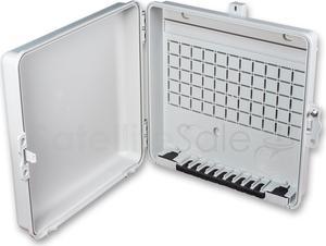 SatelliteSale Weatherproof Junction Box Heavy Duty Enclosure 12x12x3 Inches UV-Rated Thermoplastic Alloy Made In USA