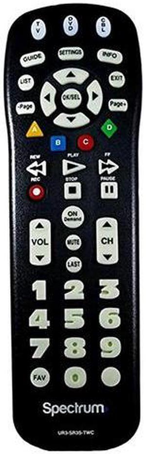 Spectrum TV Remote Control Ur3-sr3s (Big Button for the People with Bad Eyesight)