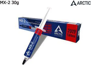 ARCTIC COOLING  Carbon-Based Thermal Compound MX-2 30g  2019 Edition Paste Cooler Grease 5.6W/mK Water Cooling Conductive Heatsink Plaster Cooler  High Performance Thermal Past