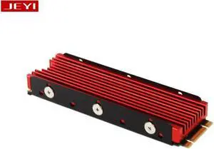 JEYI Cooling Warship Pro NVME NGFF M.2 SSD Heat Sink Aluminum NGFF M.2 2280 Thermal Conductivity Silicon Wafer Cooling Heatsink