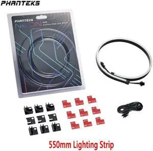 Phanteks NEON Digital-RGB LED Strip M5 (PH-NELEDKT_M5) Meter Smooth Lighting Strip, Full-Color Range, Flexible mounting 5V 3PIN ARGB Symphony Programmable LED Strip-550mm Phanteks NEON Digital-RGB LED Strip M5 (PH-NELEDKT_M5) Meter Smooth Lighting Strip, Full-Color Range, Flexible mounting 5V 3PIN ARGB Symphony Programmable LED Strip-550mm