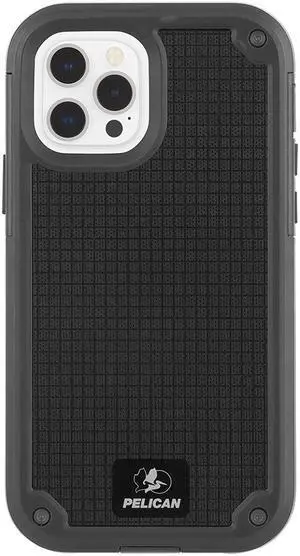 Pelican - SHIELD Series - G10 Case for iPhone 12 and iPhone 12 Pro (5G) - 21 ft Drop Protection - 6.1 Inch - Gray