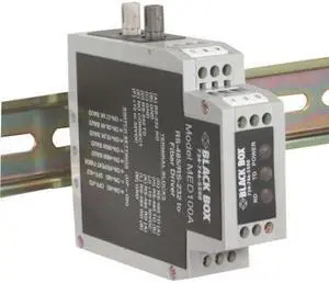 Black Box Din Rail Rs-232/rs-485 To Fiber Driver