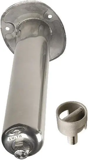C.E. Smith Stainless Steel Flush Mount Rod Holder (0 Degree)