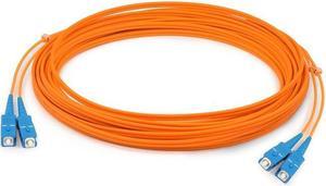 Add-on This Is A 2m Sc (male) To Sc (male) Orange Duplex Riser-rated Fiber Patch Cable.