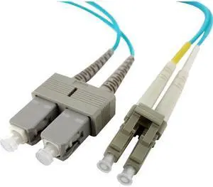Axiom Lc/Sc Multimode Duplex Om4 50/125 Fiber Optic Cable 3M