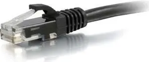 C2G 03984 Cat6 Cable - Snagless Unshielded Ethernet Network Patch Cable, Black (8 Feet, 2.43 Meters)