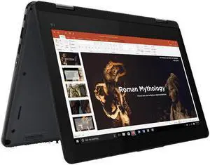 Lenovo Thinkpad 11E Yoga Gen 6 11.6" Touch Laptop M3-8100Y 8GB 128GB SSD W10P- (Manufacturer Recertified)