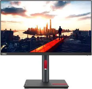 Lenovo Thinkvision P24H-30 23.8" Monitor 1HDMI 0VGA 5USB 300Nit 60 Hz IPS 4 ms- (Manufacturer Recertified)