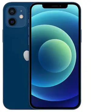 Apple iPhone 12 6.1" Smart/Mobile Phones (Unlocked) 64GB Blue