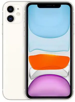Apple iPhone 11 (Unlocked) 6.1" Liquid Retina HD 64GB iOS White Apple iPhone 11 (Unlocked) 6.1" Liquid Retina HD 64GB iOS White