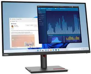 Lenovo ThinkVision T27p-30 27" Monitor 3840 x 2160 IPS 60Hz 4ms 350 nits- (Manufacturer Recertified)